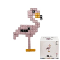 Kit mosaïque DIY pixel art - Kit mosaïque "Flore le flamant rose" - Mini