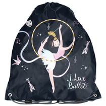 Sac piscine Danseuse Ballerine 38 CM Noir