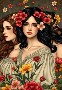 Puzzle 1000 pièces - Les Trois Gracieuses - Alipson Puzzle