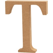 Lettre, T, H : 13 cm, ép. 2 cm, 1 pièce