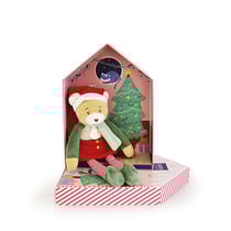 Doudou Farceur & sa maisonnette - Cannelle 27 cm