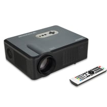 Videoprojecteur LED 3000LM 1080P Portable Haute Qualité HDMI USB Noir YONIS
