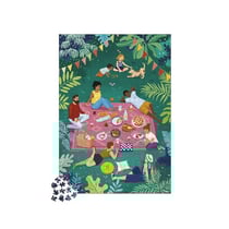 Puzzle Pique-Nique entre Amis - 1000 Pièces pour Détente et Créativité