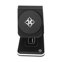 Dock de Charge 3 en 1 iPhone MagSafe, AirPods et Apple Watch Support Vidéo Noir