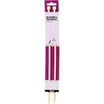 2 Aiguilles À Tricoter En Bambou 35 cm - Ø 7 mm