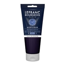 Peinture acrylique - Violet dioxazine - 473 - Fine - Lefranc Bourgeois - Tube 200ml