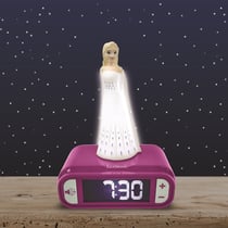 Réveil avec veilleuse La reine des neiges Elsa en 3D