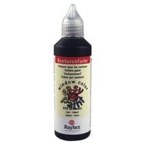 Window Color Peinture pour les contours, noir, flacon 80 ml