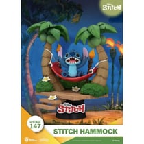 Lilo & Stitch - Diorama D-Stage Stitch Hammock 13 cm - Beast Kingdom Toys