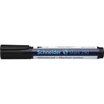 Marqueur tableau blanc pointe ogive 2-3 mm - SCHNEIDER - Noir - Maxx 290