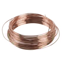 Fil en cuivre, 0,60 mm ø, 10 m