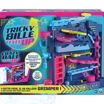 Tricky bille level up niveau 3 - circuit billes, parcours obstacles - tomy - jeu action, adresse