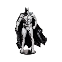 DC Comics - Figurine et comic book Black Adam Batman Line Art Variant (Gold Label) (SDCC) 18 cm