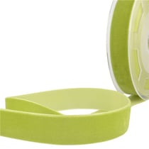 Bobine 10m Velours haute densité vert anis