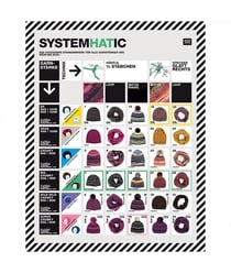 Bonnets et Snoods SystemHATic - Rico Design Blanc