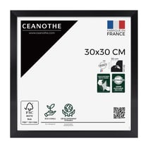 Cadre photo Precious carbone 30x30 cm