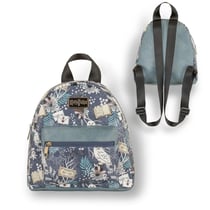 Petit Sac à Dos Harry Potter Hedwige Flower - Bleu