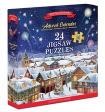 Puzzle 50 pièces - Calendrier de l'Avent - Souvenirs de Noël - 24 Puzzles - Eurographics
