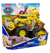 Véhicule et figurine - Pat' Patrouille - Nickelodeon - Rescue Wheels Ruben - Jaune