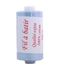 Fil À Batir 100% Coton Bobine De 300 mètres - Care & Create Bleu