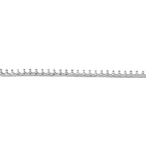 Galon en cire, 19 cm, argent, 2 pces