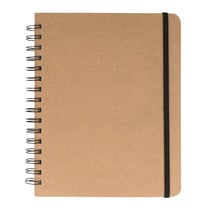 CARNET KRAFT - 80 FEUILLES - 17,7X22,6 CM