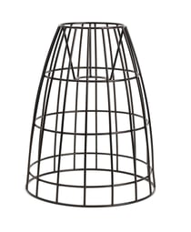 Carcasse d'abat-jour Dôme noir