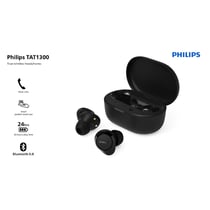 Écouteurs Bluetooth Sans Fil Philips TAT1300BK Noir