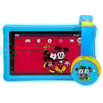Pegacasa tablette 7 pour enfants avec casque Mickey et ses amis