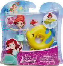 Mini princesse : ariel la petite sirene et sa boueee polochon - hasbro b8939 - disney princesses - poupee