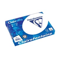 Ramette de 125 Feuilles de Papier A4 210x297 300g Blanc 171 CIE CLAIRALFA