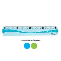 Maped règle plate Flex, 200 mm, en plastique, incassable,