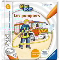 tiptoi, Livre interactif, Mini Doc' Les pompiers, 4 ans, 13099023,