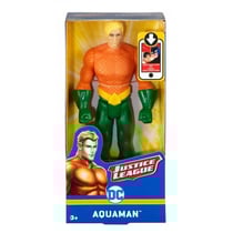Figurine aquaman justice league 13 cm - dc - mattel - ftd79