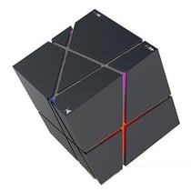 Mini Enceinte Bluetooth Design Rubik's Cube Avec Commande Vocale AI Lumière RGB Son HD YONIS