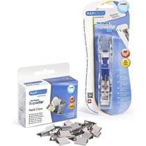 Distributeur de pinces à clip - Reliure pour documents - Inclus 100 pinces - Rapesco