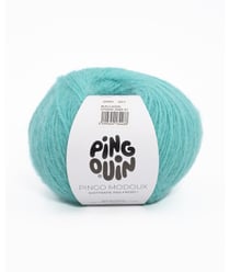 Pelote de Laine et Mohair PINGO MODOUX - Douceur et Style Réunis - Pingouin Bleu Lagon
