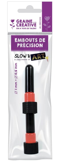 Embouts de précision peinture Slow et Art