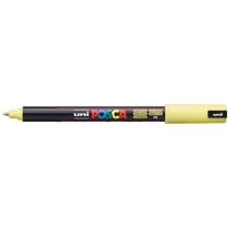 Lot de 6 marqueurs à pigment POSCA PC-1MR pointe calibrée extra fine - Jaune soleil