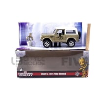 Voiture Miniature de Collection - JADA TOYS 1/32 - FORD Bronco - 1973 - Brown