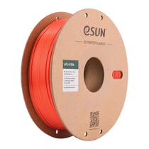 ESUN- Filament PLA+ SILK ROUGE - diamètre 1.75mm - 1kg - Pour imprimante 3D