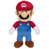 Peluche super mario 28 cm - plombier - nintendo - peluche licence