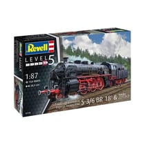 Kit de modélisme - Loco train rapide S3/6 BR18 - Revell - Échelle 1:87 - 154 pièces