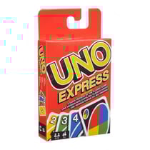 Uno express, version fun et rapide - mattel - gdr45 - jeu de cartes classique