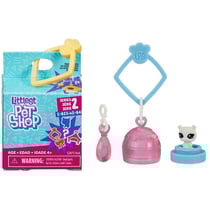 Littlest petshop collection surprise serie 2 : ours polaire n° 2-b47 + habitat + accessoire - hasbro - e2875