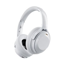 Casque Audio Sans Fil ANC Bluetooth Confortable Léger Pour Enfants 18H Autonomie Blanc YONIS