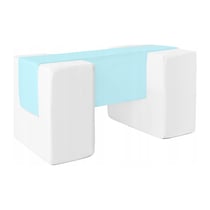 Blocs en mousse blanc bleu pastel - Velinda
