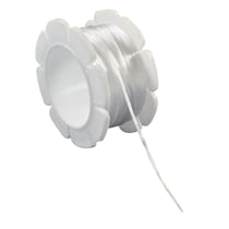 Fil élastique, 1mm ø, blanc, bobine 5 m