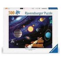 500p puzzle Systeme solaire - NATHAN JEUX - Bleu - Dès 12 ans