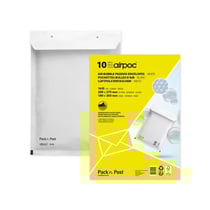 Enveloppes à bulles - 22x34cm - Référence F - Auto adhésive - Lot de 10 - GPV